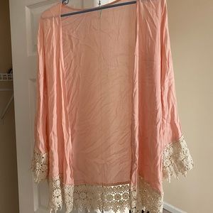 Pink blush cardigan